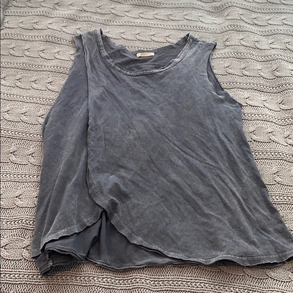 Super Cute Charcoal Tank Top